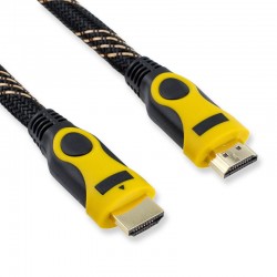 Cable HDMI 4K Puntas Amarillas 1,5M