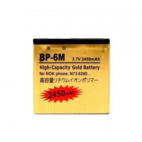 Bateria Dorada para Nokia BP-6M 2450 mAh