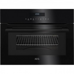 HORNOS AEG KMR721000B 45CM +MICROONDAS TOUCH NEGRO