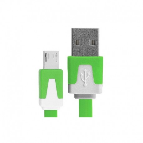 Cable de datos plano micro USB
