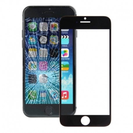 Comprar cristal pantalla Iphone 6 Negro barato
