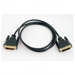 Cable DVI 24+1 Macho-Macho 1,5M Negro