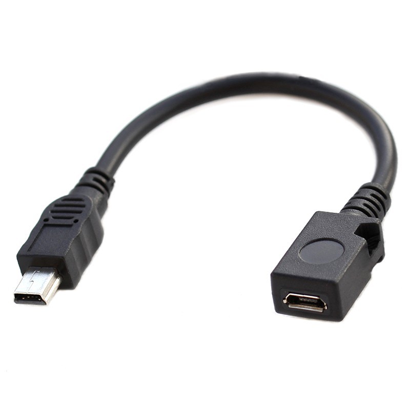 CABLE USB MULTIPUERTOS PARA CARGA Y DATOS USB HEMBRA / USB MACHO Y MICRO USB