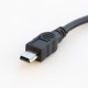 Cable de Micro USB Hembra a Mini USB Macho