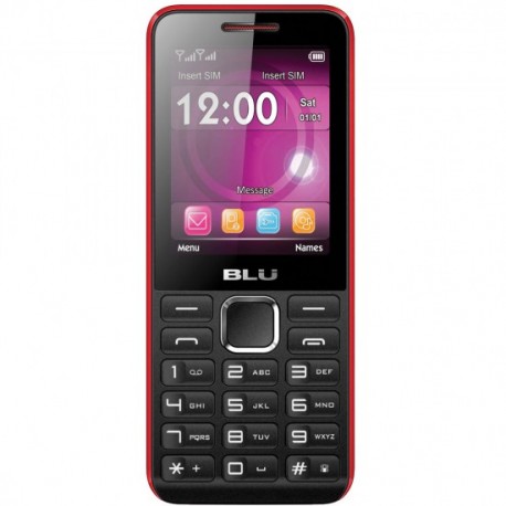 TELEFONO LIBRE BLU TANK II 193,15 BLACKRED