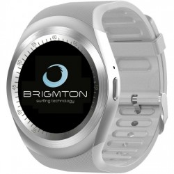 SMARTWATCH BRIGMTON BWATCH-BT7 BLUETOOTH BLANCO