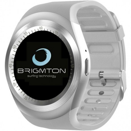 SMARTWATCH BRIGMTON BWATCH-BT7 BLUETOOTH BLANCO