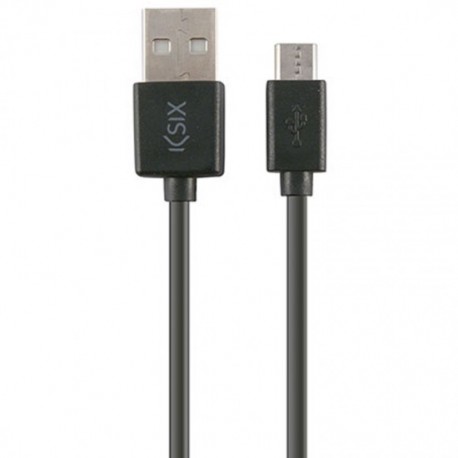 CABLE KSIX MICROUSB 1 METRO BXCUSB01 NEGRO