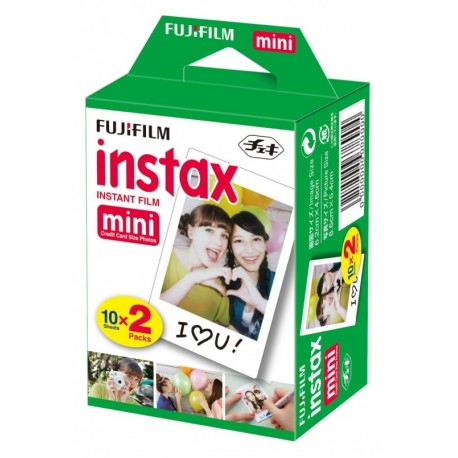 PELICULA FUJIFILM INSTAX GLOSSY MINI 20COPIAS