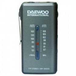 TRANSISTOR DAEWOO DRP-9 NEGRO FM/AM