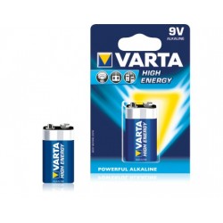 PILA VARTA 6LR61 BLx1 ALC. HIGH ENERGY 9V