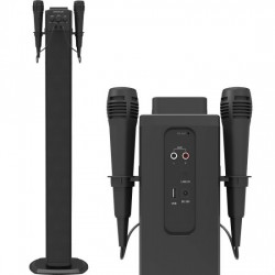 TORRE BRIGMTON BTW-40 K KARAOKE 2 MIC BLUETOOTH