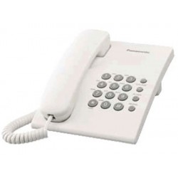 TELEFONO PANASONIC KX-TS500EXW SOBREMESA BLANCO