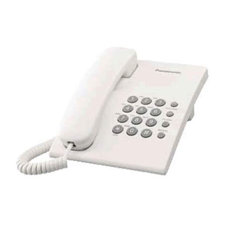 TELEFONO PANASONIC KX-TS500EXW SOBREMESA BLANCO