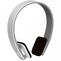 AURICULARES DENVER BTH-204 WHITE BLUETOOTH