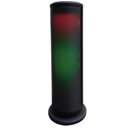 ALTAVOZ INNOVA GOMA NEGRA 3W LUCES USB SD