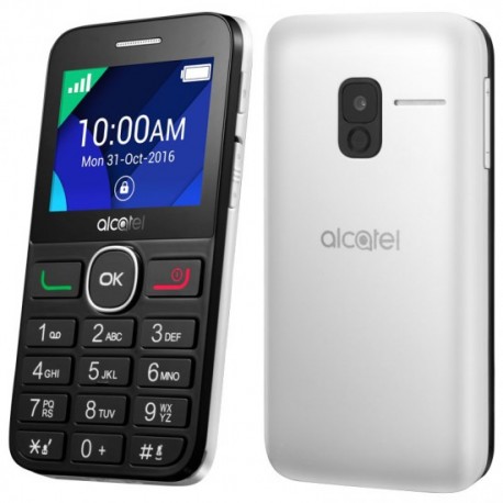 TELEFONO LIBRE ALCATEL 20-08G T. GRANDES BK/WHITE