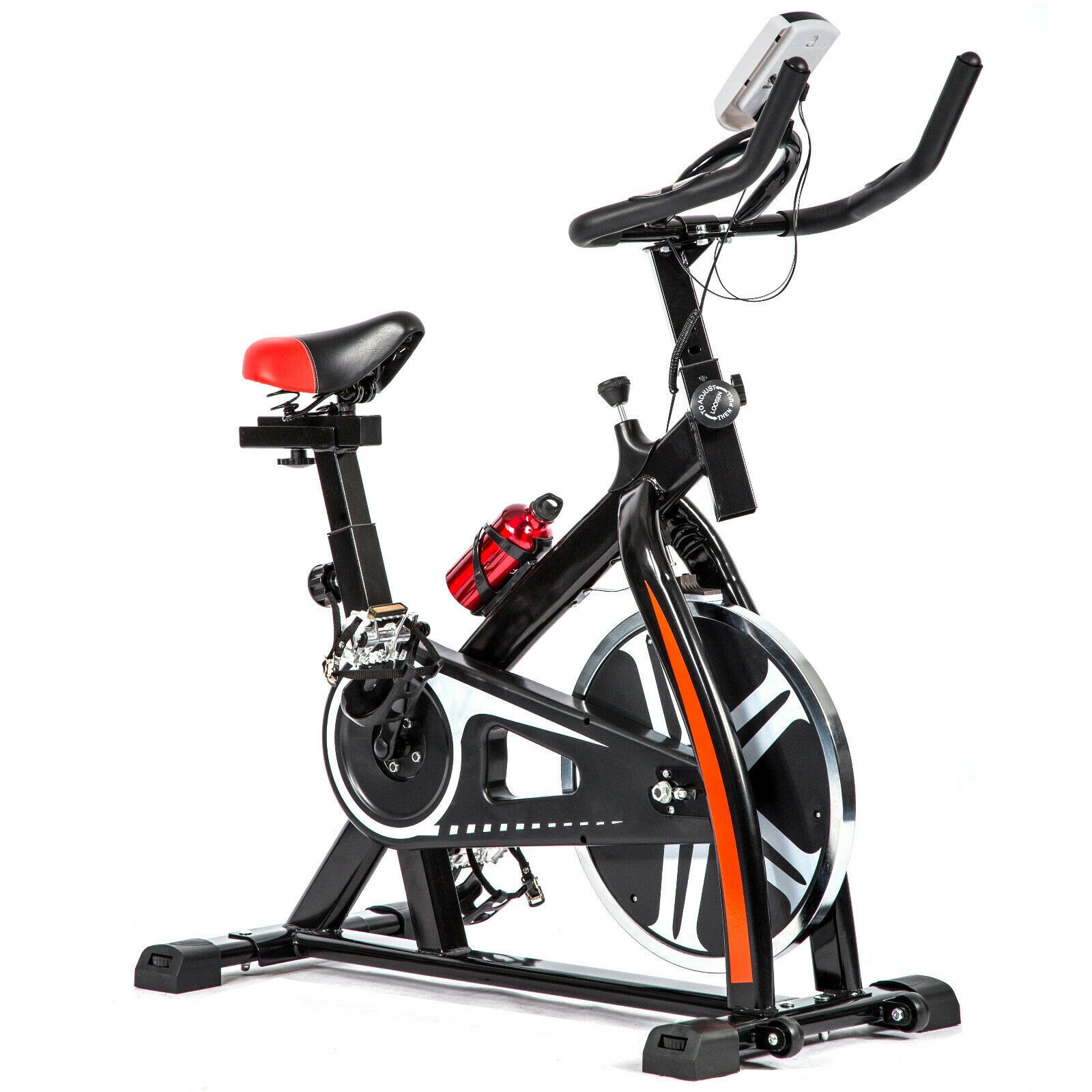 Bicicleta Estática de Spinning Indoor - Negra - T-LoVendo.com