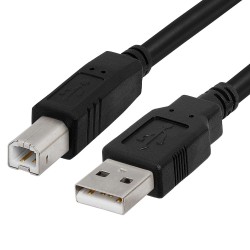 Cable USB 2.0 A a Impresora Escáner USB B