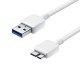 CABLE MICRO USB 3.0 NOTE 3 DE 1M BLANCO