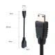 Cable HDMI macho hembra 20 cm