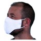 4x Mascarillas Proteccion Facial Lavable Reutilizable - Blancas