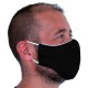 4x Mascarillas Proteccion Facial Lavable Reutilizable - Negras