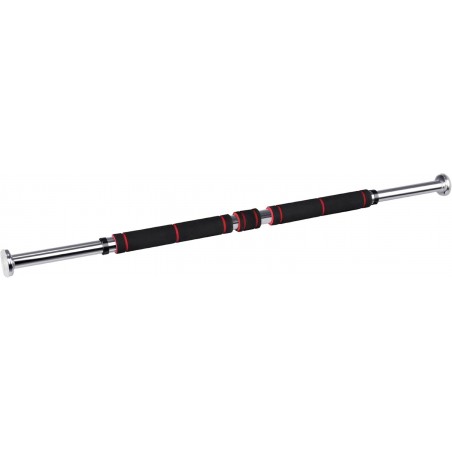 Barra dominadas puerta ajustable 60-100cm para el marco. Entrenamiento y Gimnasio en casa. Sin tornillos o con ellos.