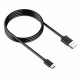 Cable USB-C 3.1 Tipo C a USB Macho Negro 1m