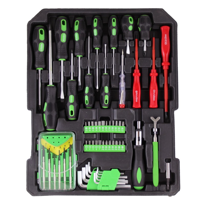 MASKO® 969 tlg maletín caja de herramientas caja de herramientas antracita