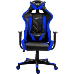 Silla Gaming Racer X Ergonómica Racing Sillón Gamer Profesional Videojuegos,Ordenador, Oficina, Escritorio. Regulable.