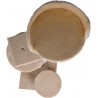 Árbol Rascador para Gatos- 3 Alturas- con Refugio- Torre con Plataformas- Cuerda de sisal Juguete Escalador Gato Mediano