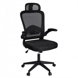 Silla de Oficina Ergonómica, de Escritorio, Ejecutiva, Giratoria con Ruedas, de Juegos, Malla Transpirable, Reposabrazos