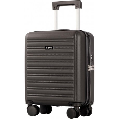 Maleta de Cabina Pequeña Viaje Trolley 16" (30L). Equipaje de Mano ryanair, Wizz Air, Easyjet.4 Ruedas 45x35x20cm. Asa