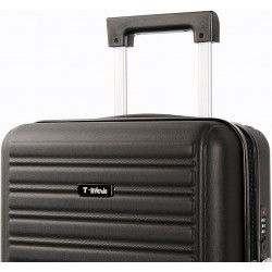 Maleta de Cabina Pequeña Viaje Trolley 16" (30L). Equipaje de Mano ryanair, Wizz Air, Easyjet.4 Ruedas 45x35x20cm. Asa