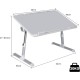 Mesa Portátil de Ordenador para Cama, Regulable en Altura y Ángulo, Mesa Plegable para Netbook, Ordenador Portátil, Sofá