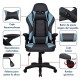 Silla Gamer o Gaming Profesional, Ergonómica, Tela Transpirable y Antimanchas, Reposabrazos, reposacabezas, cojín lumbar