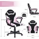 Silla Gaming u Oficina niños Infantil de Tela giratoria ergonómica Estudio o Escritorio con Ruedas Brazos diseño Moderno