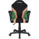 Silla Gaming u Oficina niños Infantil de Tela giratoria ergonómica Estudio o Escritorio con Ruedas Brazos diseño Moderno