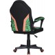 Silla Gaming u Oficina niños Infantil de Tela giratoria ergonómica Estudio o Escritorio con Ruedas Brazos diseño Moderno