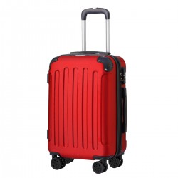 Maleta de Viaje Cabina Trolley 20" (40L). Equipaje de Mano. 4 Ruedas Dobles. 55x40x20cm. Material ABS Semirigida Asa