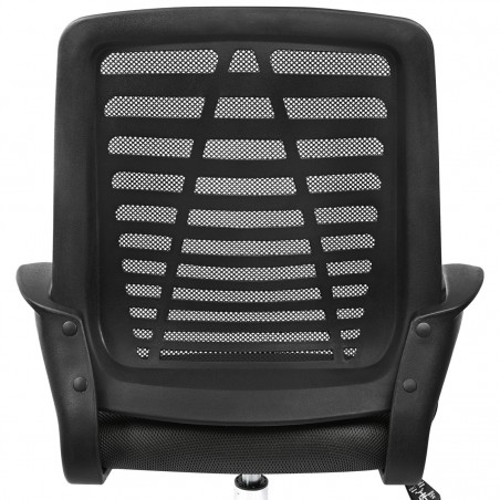 Silla giratoria para Escritorio ergonómica con Soporte Lumbar Ajustable en Malla Transpirable Altura Regulable Oficina