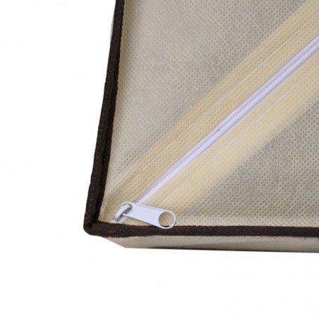 Set de 2 Organizador de Calcetines para Cajones, Separador, Plegable, de Tela No tejida, Cajas de Almacenaje, Armario