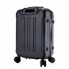 Maleta de Viaje Cabina Trolley 20" (40L). Equipaje de Mano. 4 Ruedas Dobles. 55x40x20cm. Material ABS Semirigida Asa
