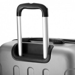 Maleta de Cabina 20" (40L) con 4 Ruedas Dobles - Equipaje de Mano Semirígida ABS 55x40x20 cm con Asa Telescópica