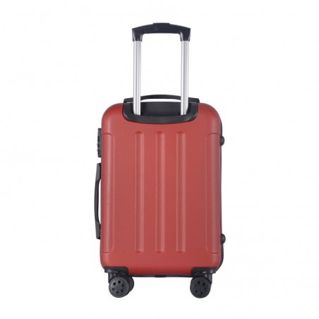 Maleta de Cabina 20" (40L) con 4 Ruedas Dobles - Equipaje de Mano Semirígida ABS 55x40x20 cm con Asa Telescópica
