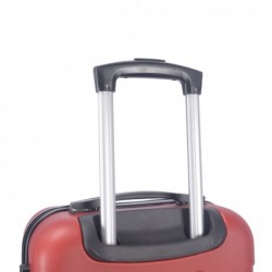 Maleta de Cabina 20" (40L) con 4 Ruedas Dobles - Equipaje de Mano Semirígida ABS 55x40x20 cm con Asa Telescópica