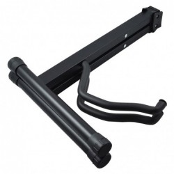 Soporte de suelo para guitarra plegable Base tipo A con estructura metálica, acolchado protector y patas antideslizantes