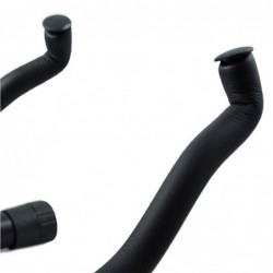 Soporte de suelo para guitarra plegable Base tipo A con estructura metálica, acolchado protector y patas antideslizantes