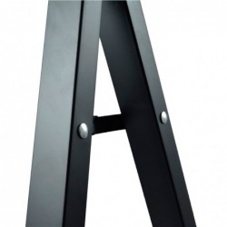 Soporte de suelo para guitarra plegable Base tipo A con estructura metálica, acolchado protector y patas antideslizantes